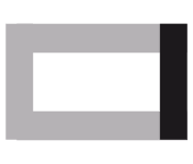 Filter-ikon for 'Romdeler peisglass' på Ruegg.no – vis kun Rüegg peiser og innsatser med romdeler glass-design på tre sider (lengre sideglass)